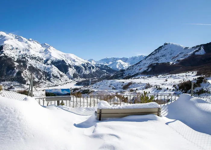 Bosque. Con Vistas A Pistas. Pirineos360 Lägenhet