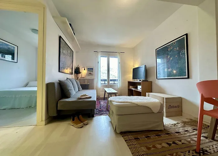 Bosque. Con Vistas A Pistas. Pirineos360 Lägenhet *